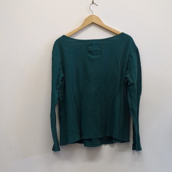 Old Navy Green Relaxed Fit Blouse size XXL - Picture 6 of 6
